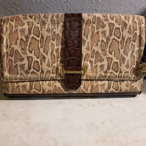 Stunning Brahmin Snakeskin Handbag